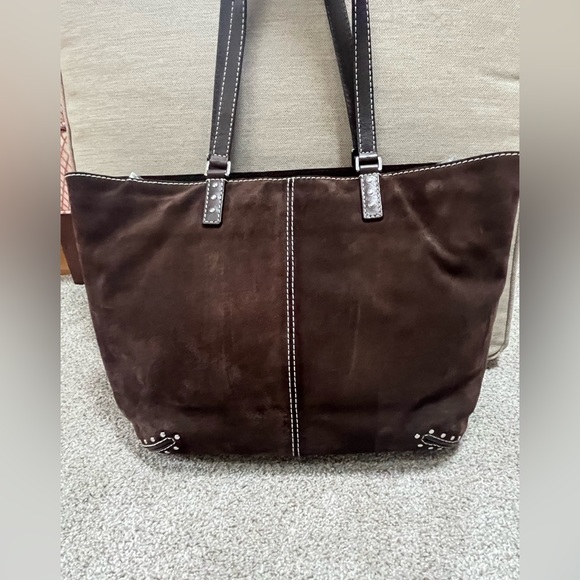 Michael Kors Suede Tote Laptop bag - Picture 3 of 12